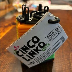 Cinco Linko travel game, new without box
